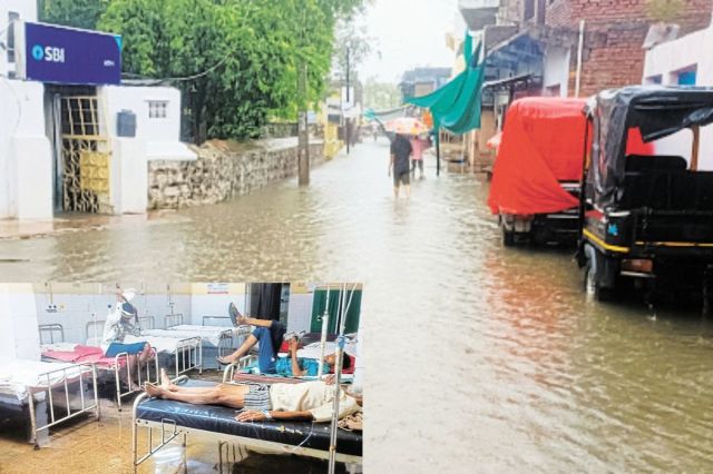 Flood-like conditions in Rajasthan