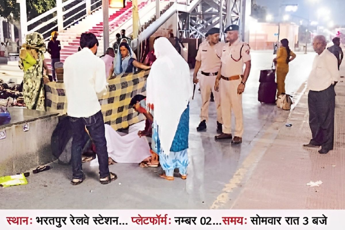 Rajasthan: रात 3 बजे महिला ने स्टेशन पर दिया बच्चे को जन्म, RPF जवानों ने ऐसे दी
मानवता की मिसाल