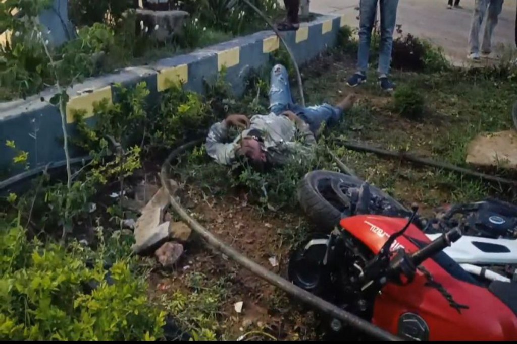 Bike accident