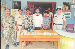 किराना दुकान से 5 लाख से अधिक की रकम पार, चोरी करने वाले 3 आरोपी गिरफ्तार - image