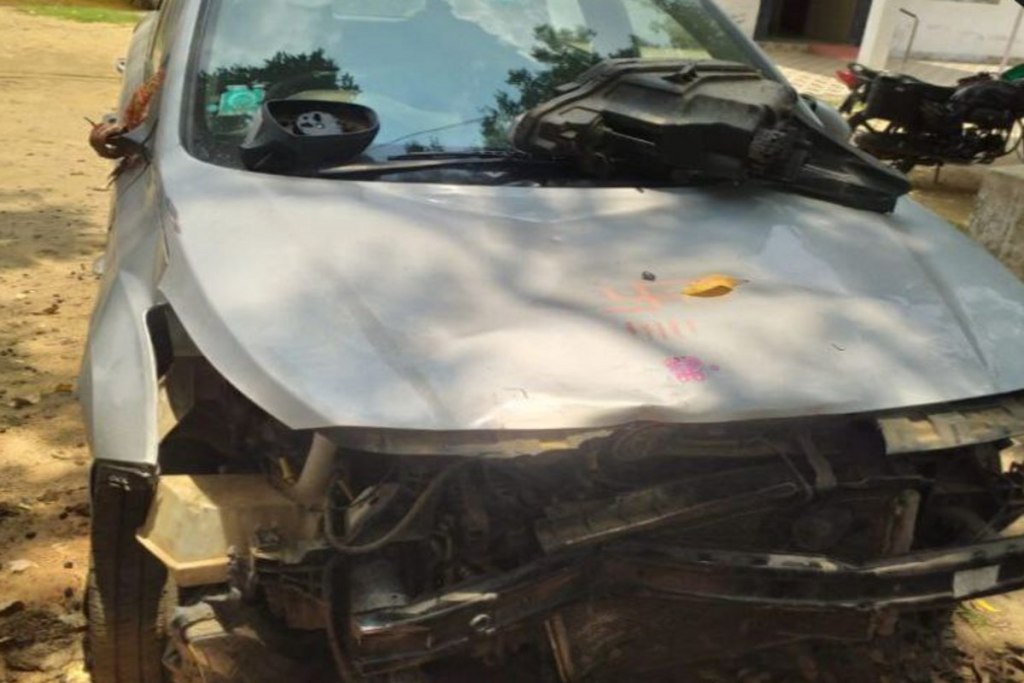 Car-Scooty accident