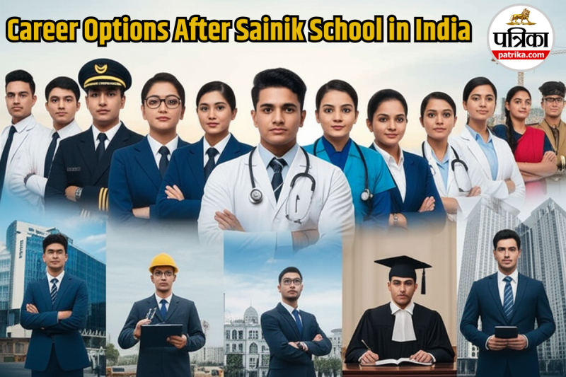 career options after sainik school, is it compulsory to join army after sainik school, sainik school after 12th, sainik school students future, Career opportunities after studying in a sainik school in india
