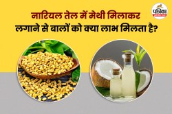 Coconut Oil With Methi for Hair: नारियल तेल में मेथी मिलाकर लगाने से दूर होंगी
ये 5 बड़ी हेयर प्रॉब्लम्स, जानिए लगाने का तरीका - image