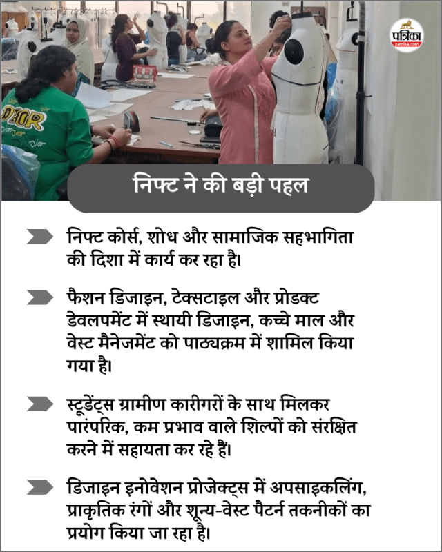 NIFT took the initiative