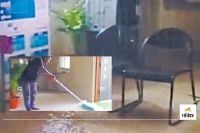 पहली ही बारिश में जिला अस्पताल पानी से लबालब(photo-patrika)