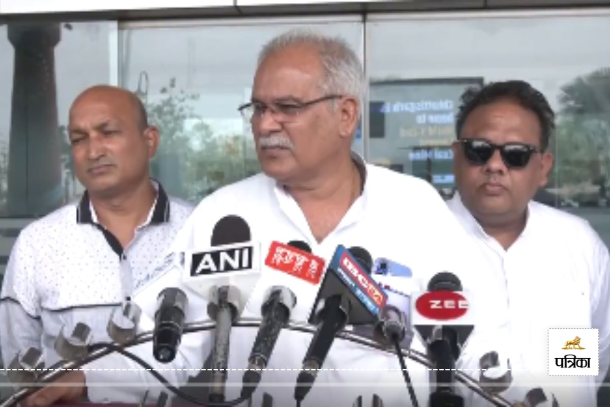 BJP सांसद संबित पात्रा के बयान पर भड़के कांग्रेस नेता भूपेश बघेल, कहा… VIDEO