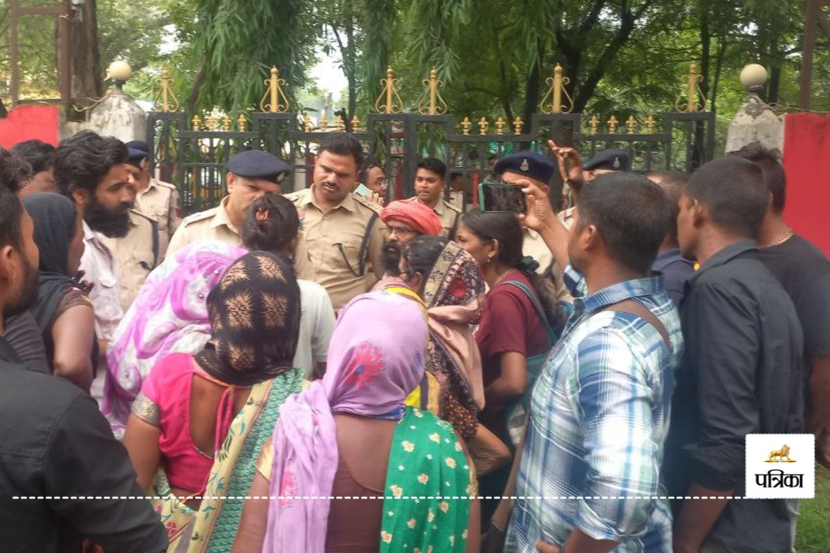 युवती से दुष्कर्म के बाद हत्या... MP पुलिस पर लापरवाही का आरोप(photo-patrika)