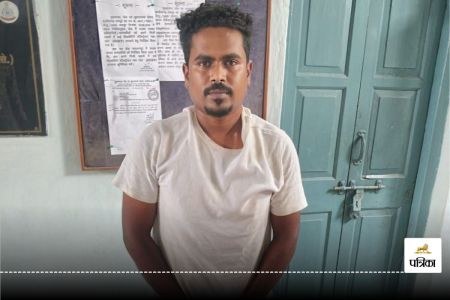 विस्फोटक अबूझमाड़ ले जाने वाला गिरफ्त में (फोटो सोर्स-पत्रिका)