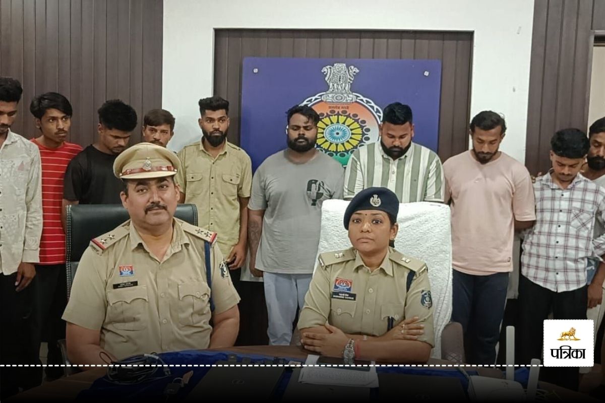 11 आरोपी गिरफ्तार (फोटो सोर्स- पत्रिका)