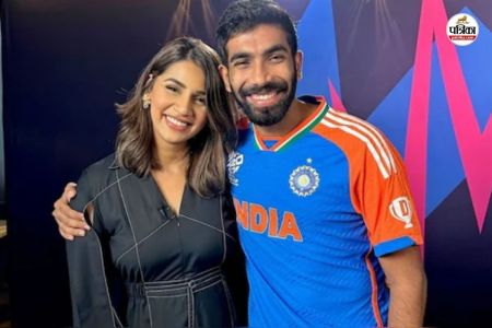 Jasprit Bumrah Sanjana Ganesan (Photo-Sanjana Ganesan X)