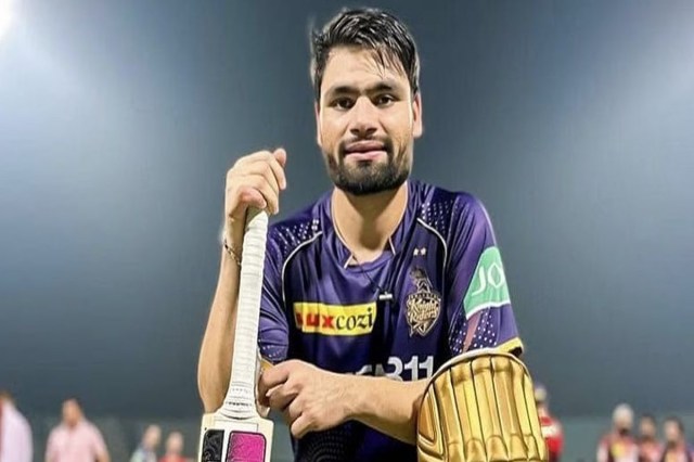 Cricketer Rinku Singh