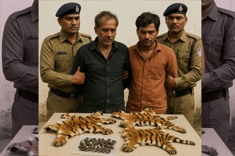 Smugglers arrested for selling wildlife parts in MP