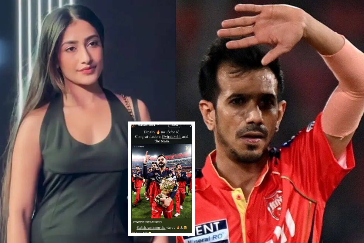 IPL हारी युजवेंद्र चहल की टीम तो धनश्री ने किया पोस्ट, बोलीं- फाइनली…