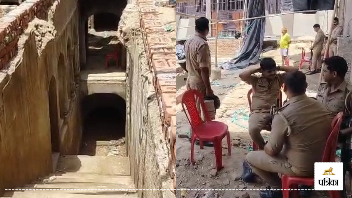 Sambhal: 150 साल पुरानी बावड़ी के संरक्षण की कवायद तेज, टीन शेड और चारदीवारी का
निर्माण शुरू, सुरक्षा में लगा पीएसी बल