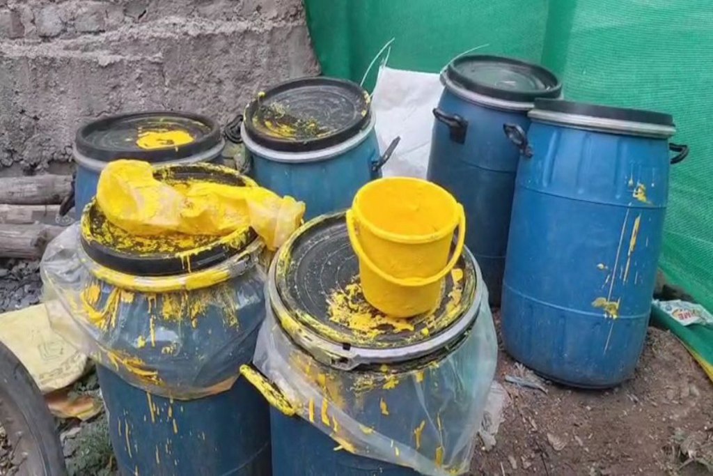 Raid in fake seeds factory