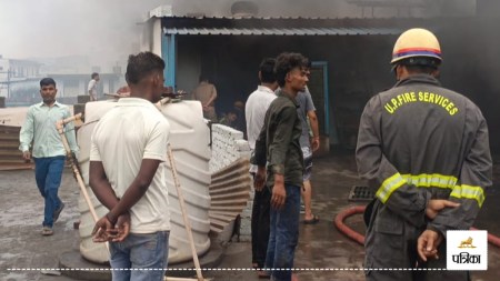 Fire breaks out in brass factory in Moradabad