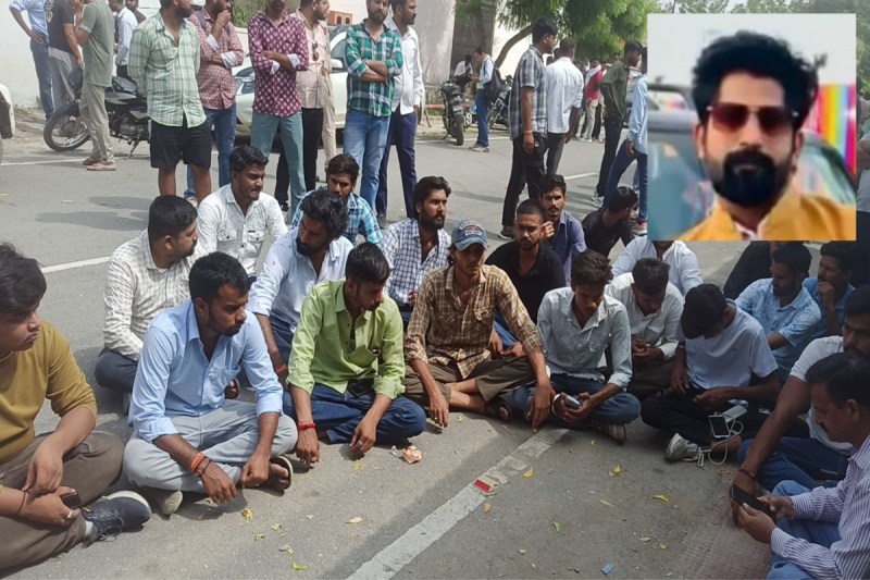 Firing in Chittorgarh