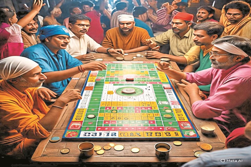 ठेले-गुमटियों में खुलेआम लिखी जा रही सट्टा-पट्टी (Photo source- Patrika)