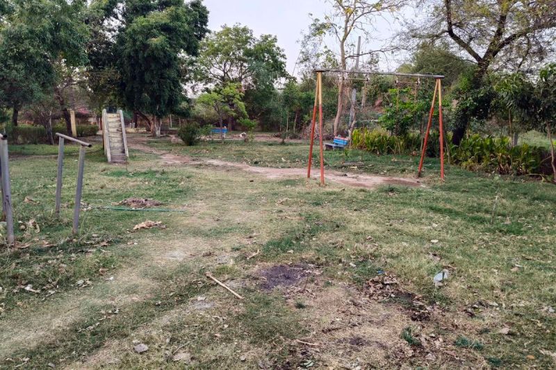 बाग बदहाल, जिम्मेदारों ने मुंह फेरा