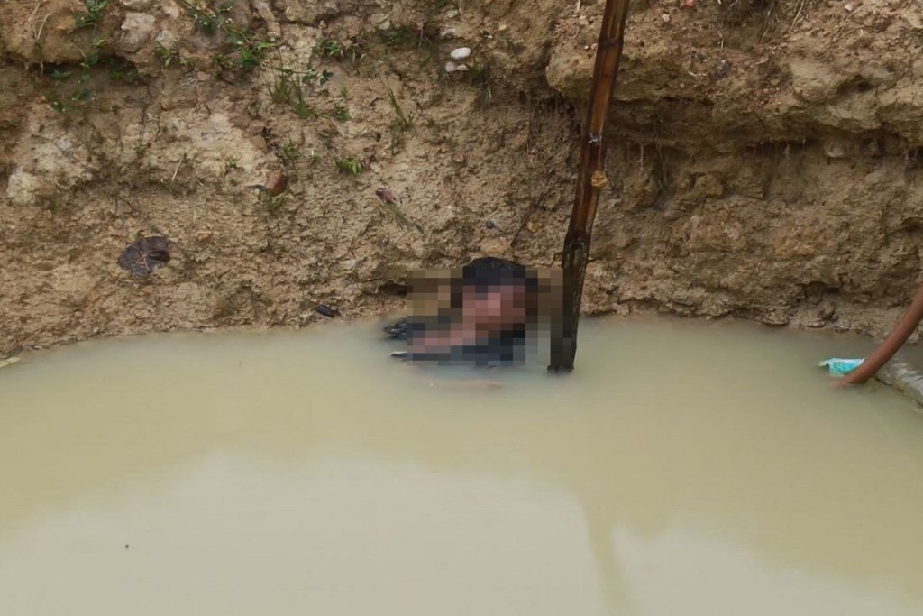 Girl dead body