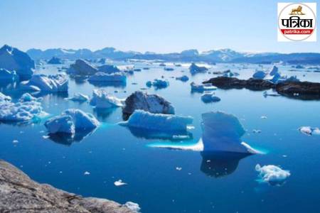 Greenland Ice melted