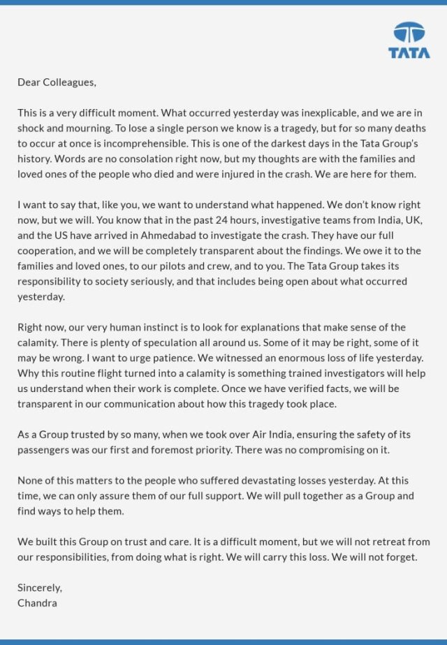 Ahmedabad Plane Crash