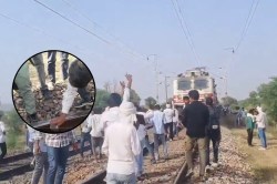 पीलूपुरा में गुर्जर महापंचायत के बाद ट्रेन रोकने वालों की बढ़ी मुश्किलें, दर्ज
हुई FIR; इस एक्ट में होगी कार्रवाई - image