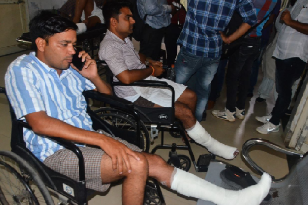 Gwalior hotel lift accident