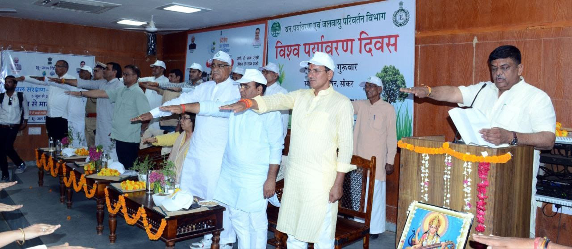 वंदे गंगा – जल संरक्षण जन अभियान का हुआ शुभारंभ।