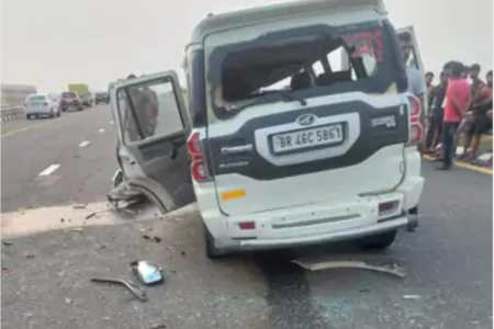 Up news, accident news, Sultanpur accident, truck hit scorpio