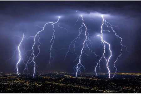 Lightning strike