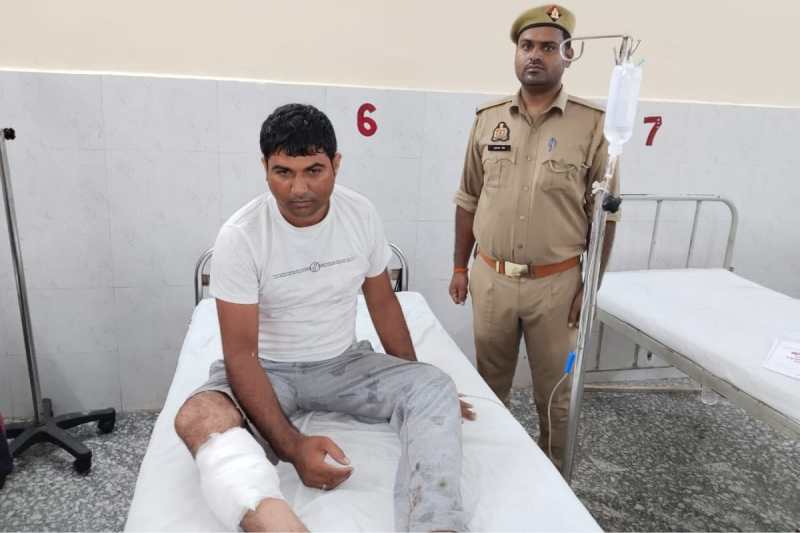 Up news, police encounter, chain snatcher