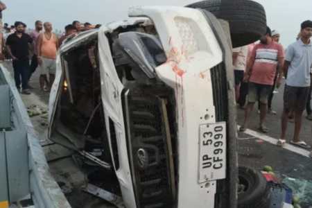 Up news, accident, bjp