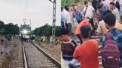 बारिश से रेल पटरी धसी, बकरी चरा रहे युवक ने लाल टी-शर्ट लहराकर ट्रेन को रुकवाया,
बड़ा हादसा होने से बचा - image