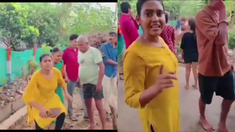 बिग बॉस की प्रतिभागी शिवानी का वीडियो वायरल (फोटो सोर्स वीडियो ग्रैब)