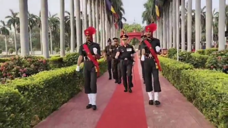 फतेहगढ़ राजपूत रेजीमेंट सेंटर (फोटो सोर्स वीडियो ग्रैब)