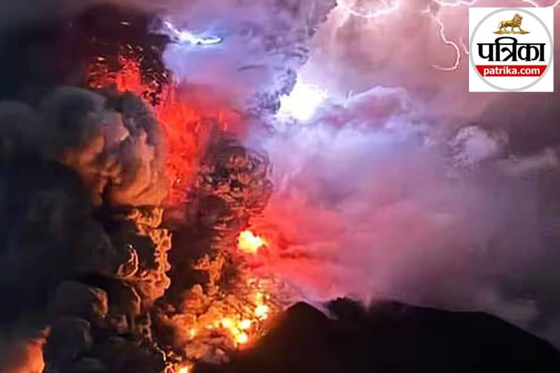 Indonesia Volcano Eruption 2025