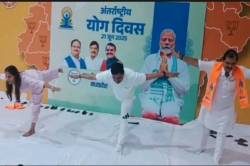 अंतरराष्ट्रीय योग दिवस पर दिखा उत्साह, सीएम मोहन यादव समेत मंत्रियों, अधिकारियों
ने भी किया योगाभ्यास - image