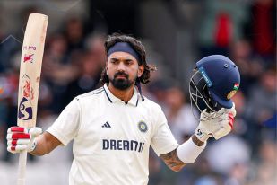 KL Rahul after Century