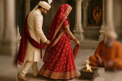 Rajasthan: दावत में गई सास, बहू 2 बच्चों को छोड़ प्रेमी संग फरार, घर से ले गई
लाखों रुपए नकदी और जेवर, रचा लिया प्रेम विवाह - image