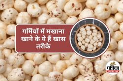 Makhana Benefits in Summer : गर्मियों में इस तरह खाएंगे मखाना तो मिल सकता है
ज्यादा फायदा - image