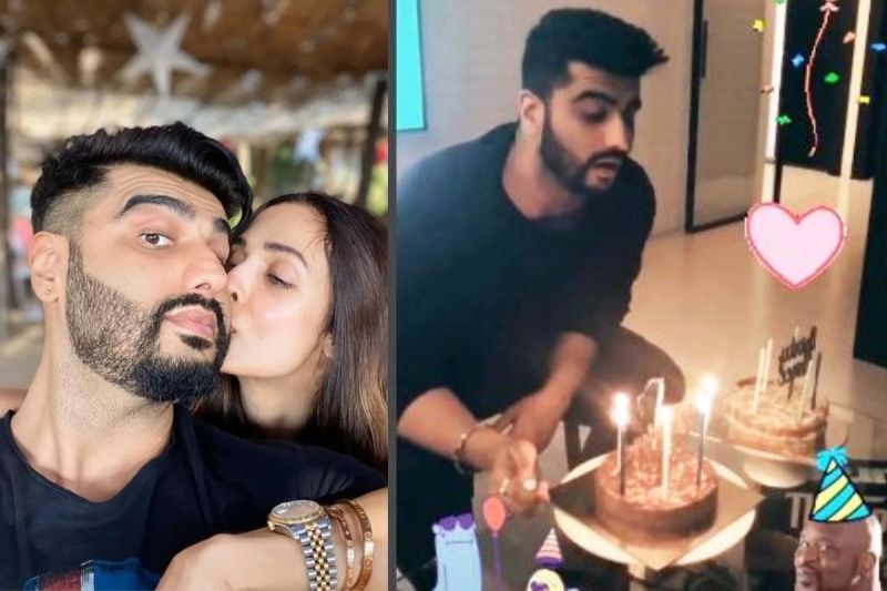 Malaika Arora share heart emoji and video on Arjun Kapoor Birthday