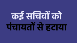 एमपी में पंचायतों में सरकार की कड़ी कार्रवाई, कई सचिवों को हटाया, मचा हड़कंप - image