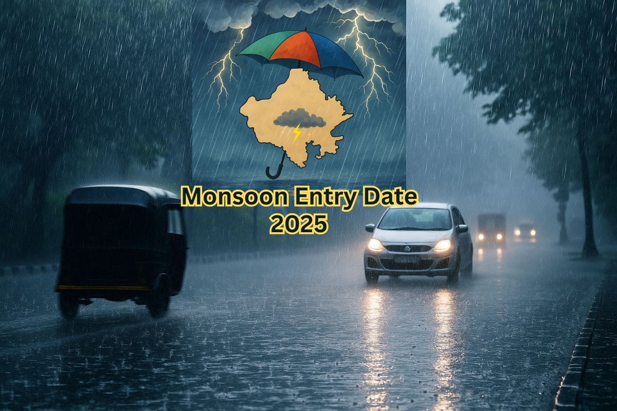Monsoon Entry: इस तारीख के आस-पास राजस्थान पहुंच सकता है मानसून, इन जिलों में
होगी झमाझम बारिश, जानें June Weather Update