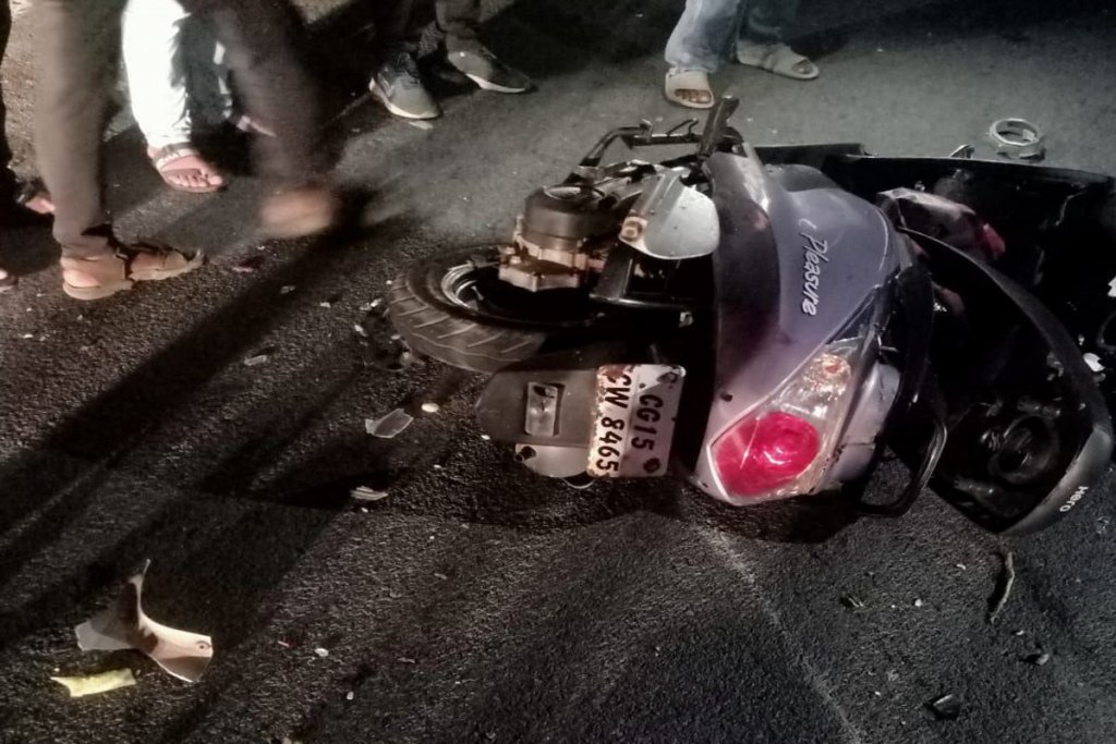 Huge road accident