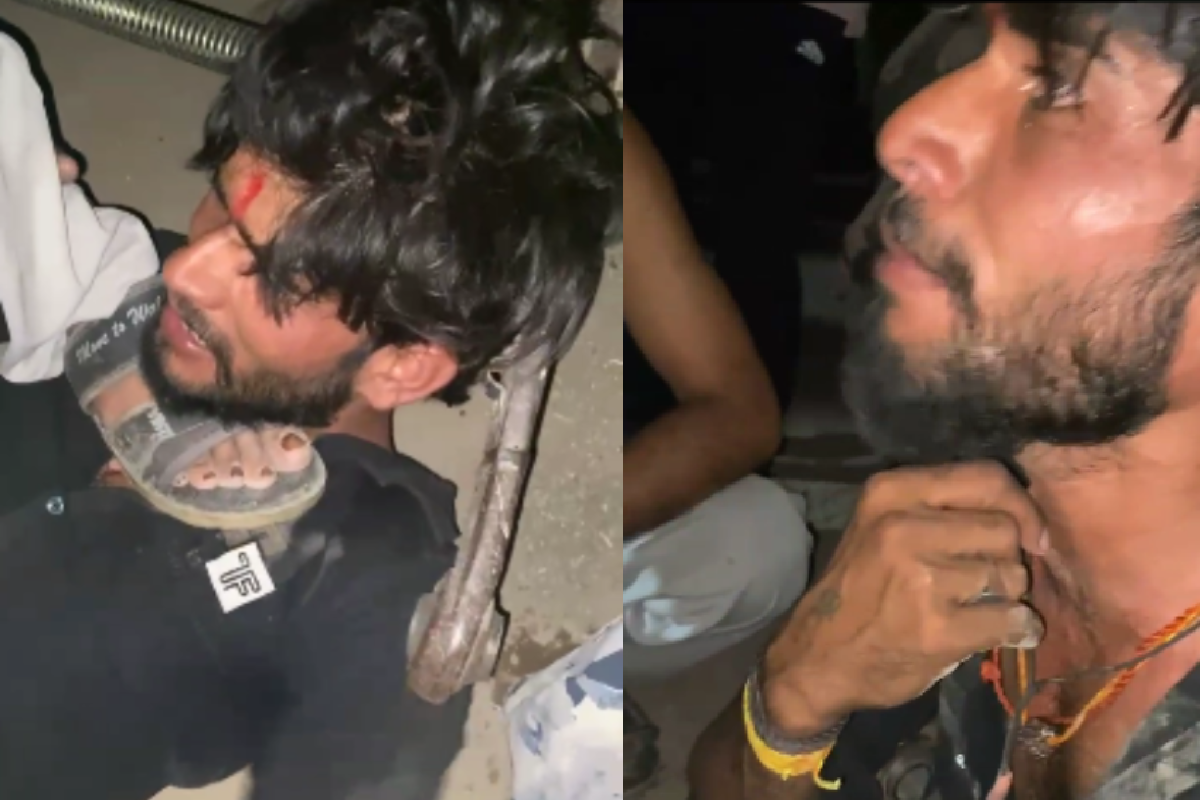 ‘मुझे छोड़ दो, मम्मी कसम मैंने…’, गिड़गिड़ाता रहा युवक, पीटते रहे लोग, वीडियो वायरल