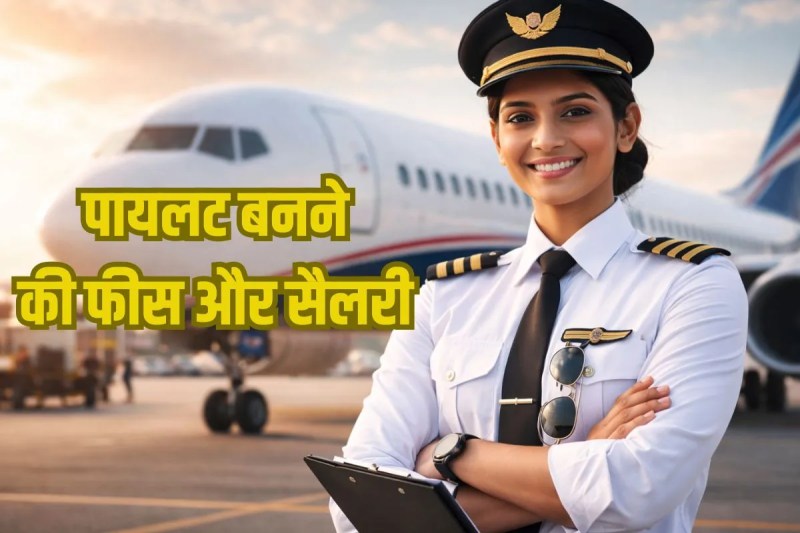 Pilot course fee in india