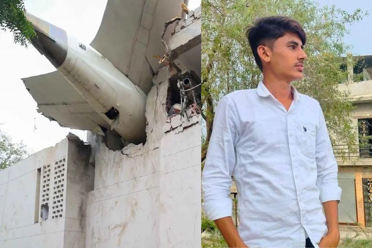 Ahmedabad Plane Crash: विमान हादसे के ठीक पहले बाड़मेर के MBBS छात्र जयप्रकाश ने
किया था कॉल, बोला था मेस में खाना खा रहा, हुई मौत - image