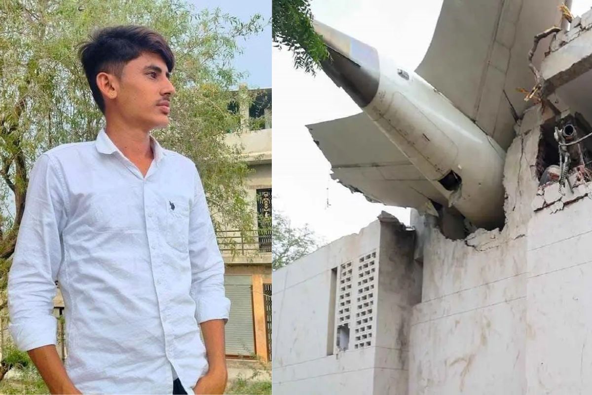 Ahmedabad Plane Crash: विमान हादसे के ठीक पहले बाड़मेर के MBBS छात्र जयप्रकाश ने
किया था कॉल, बोला था मेस में खाना खा रहा, हुई मौत - image