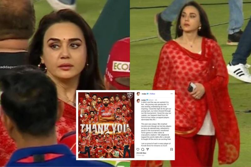 Preity Zinta Emotional Post